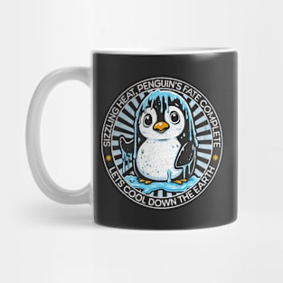 Melting Penguin  - Global Warming Mug